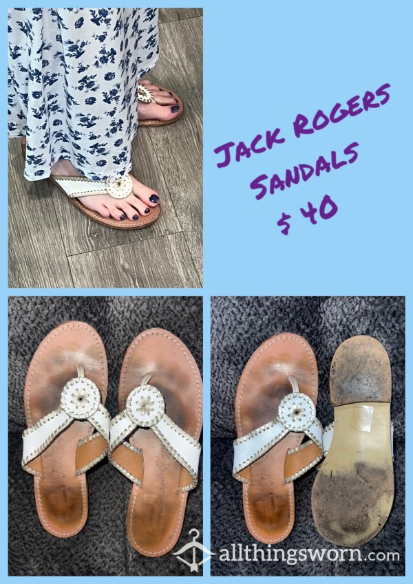 Well Worn Jack Roger’s Sandals