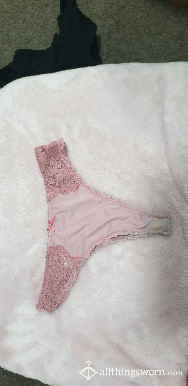 Well-worn Pink Thong