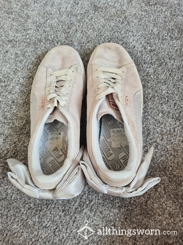 Well Worn Smelly Puma Trainers
