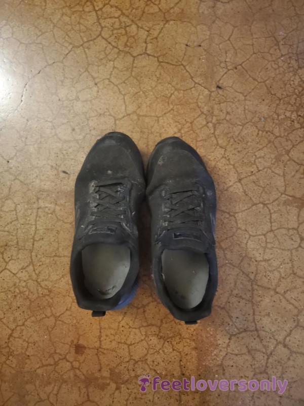 Well-worn Smelly Skechers With Insoles