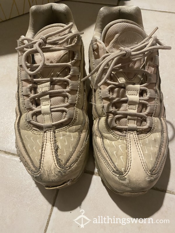 Well Worn Sneakers Stained