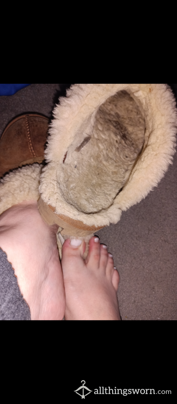 Well-worn UGG Slippers