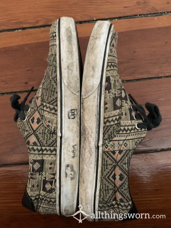 Well Worn Vans (Frat Party Shoes)