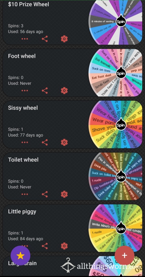 Wheel Games