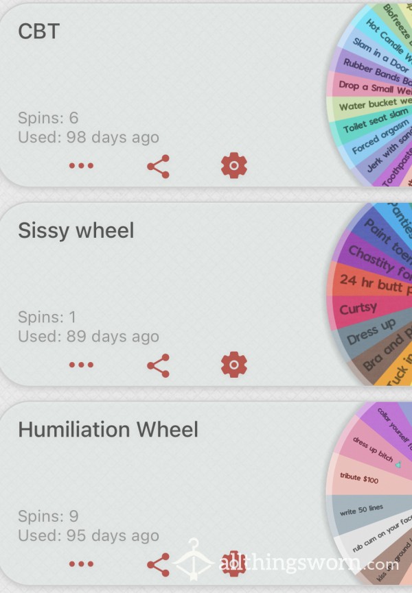 Wheel Spins