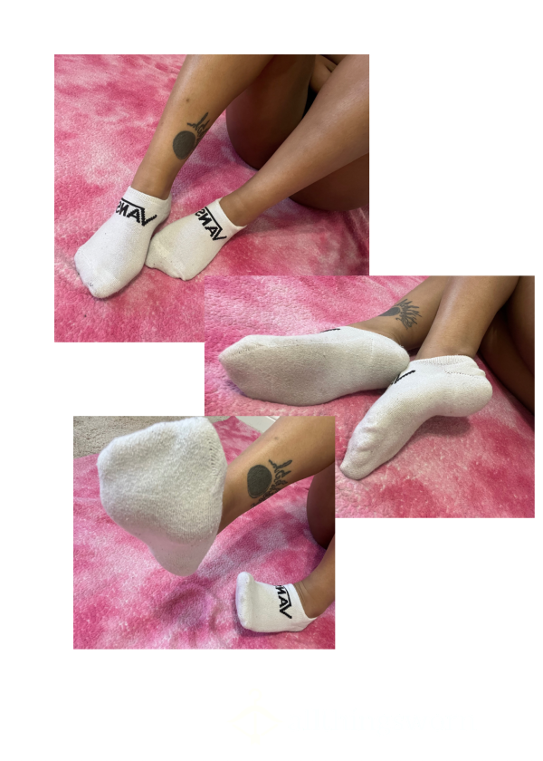 White Ankle “Vans” Socks