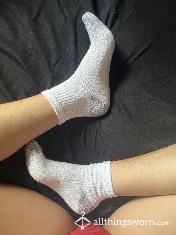 White Ankle/Quarter Socks