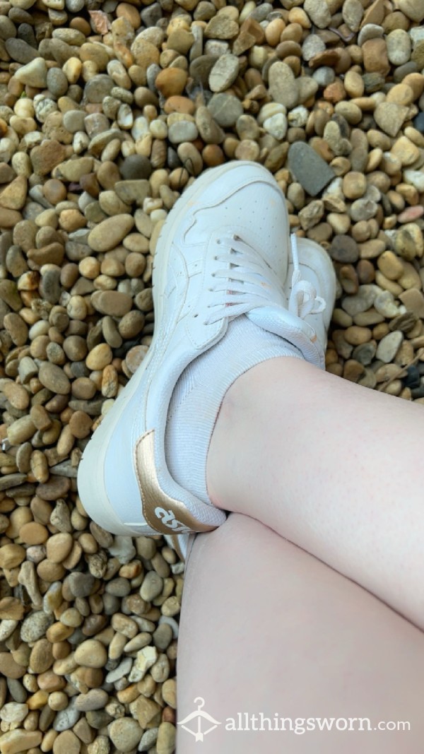 White Cotton Ankle Socks 👣