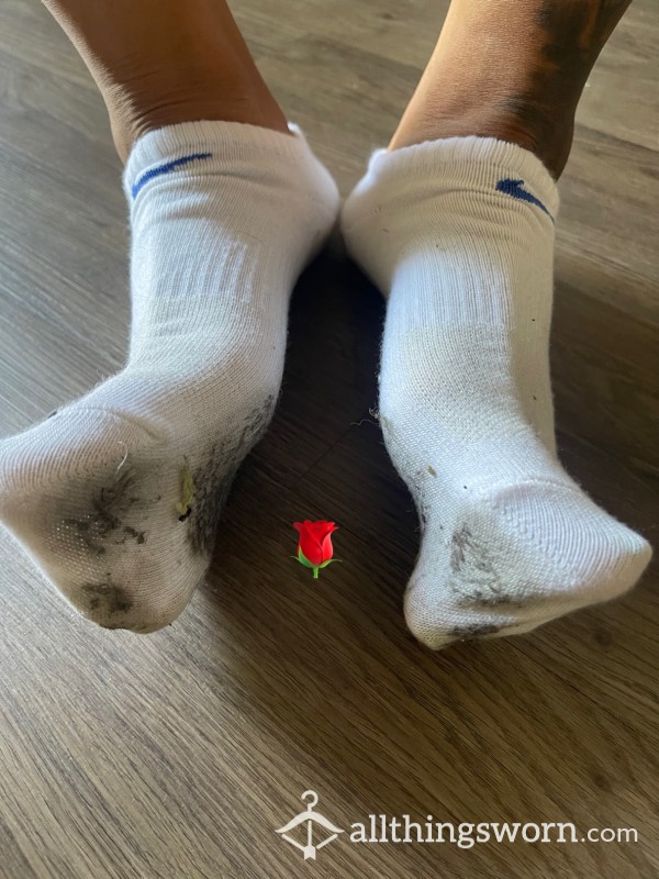 White Dirty Socks