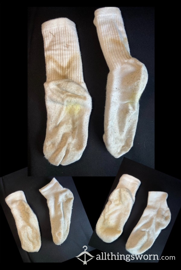 White Dirty Socks 🧦