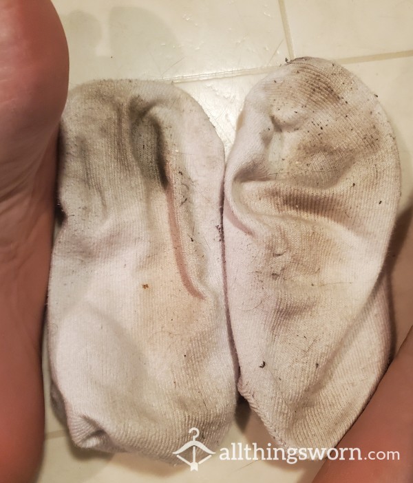 White Gym Socks *Customer Disappeared/discounted*
