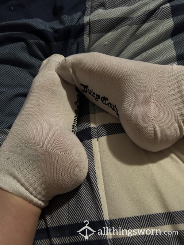 White Juicy Couture Socks