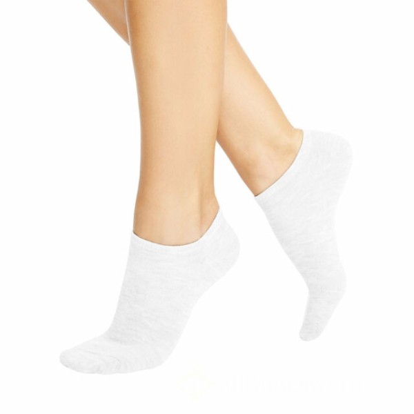White Low Cut Socks