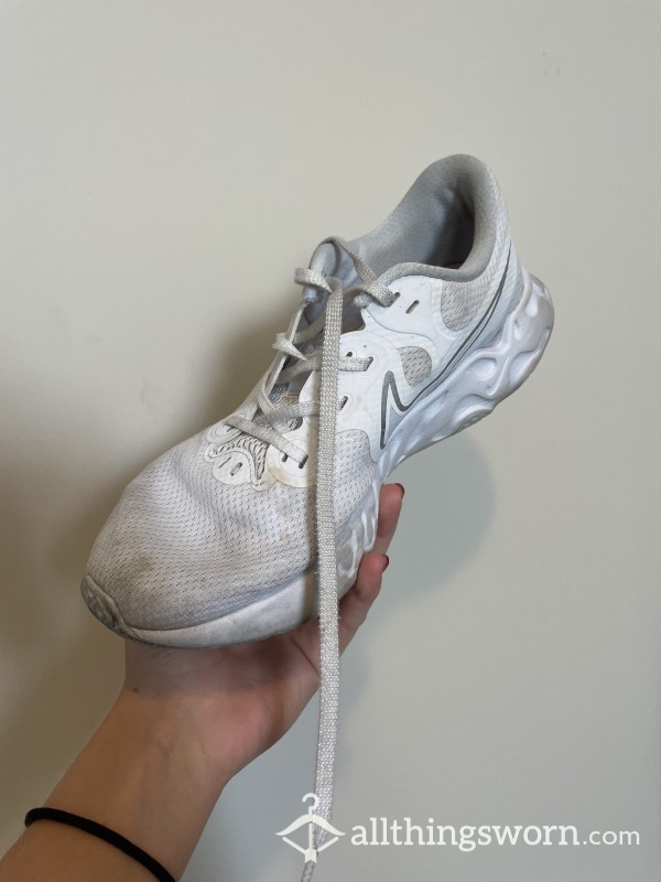 White Nikes, Played Lots Of Volleyball In:) (SOLD)