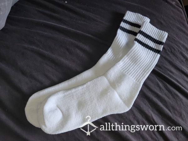 White Socks With Black Stripe
