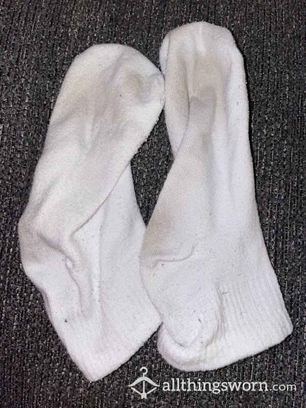 White Work Socks