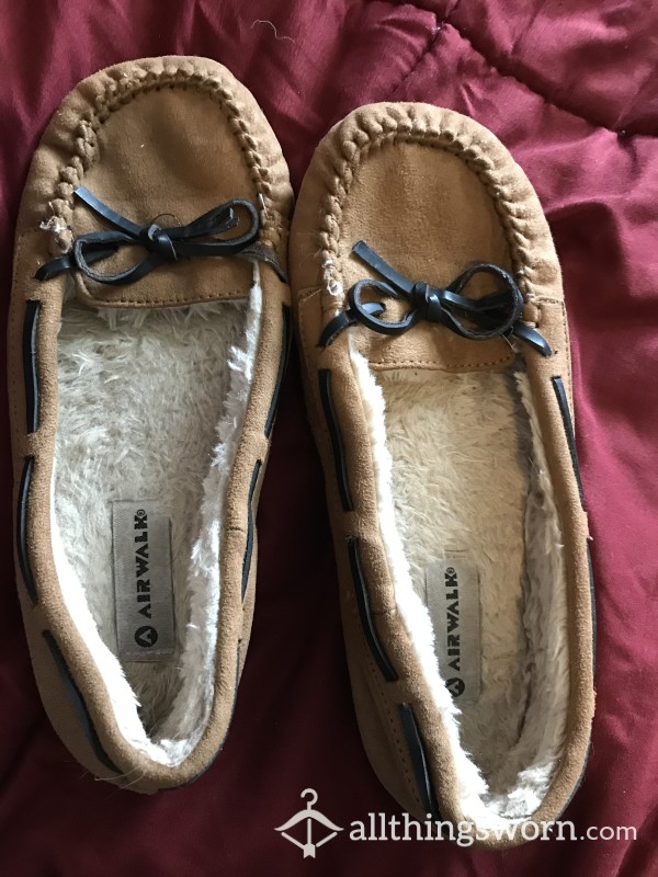 Woman’s Slippers Size 6 Well Used