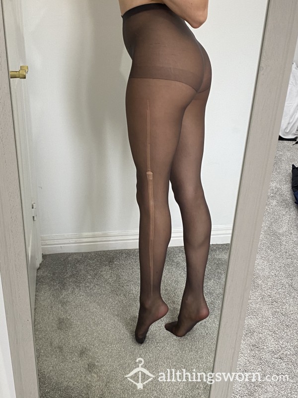 Used Well Worn Tights And Pantyhose Worn At Professional Job