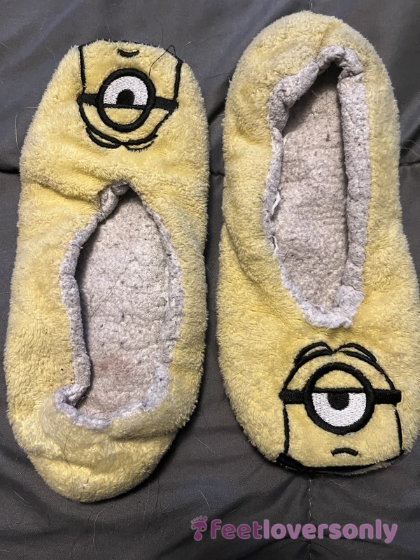 Worn Cute Slippers