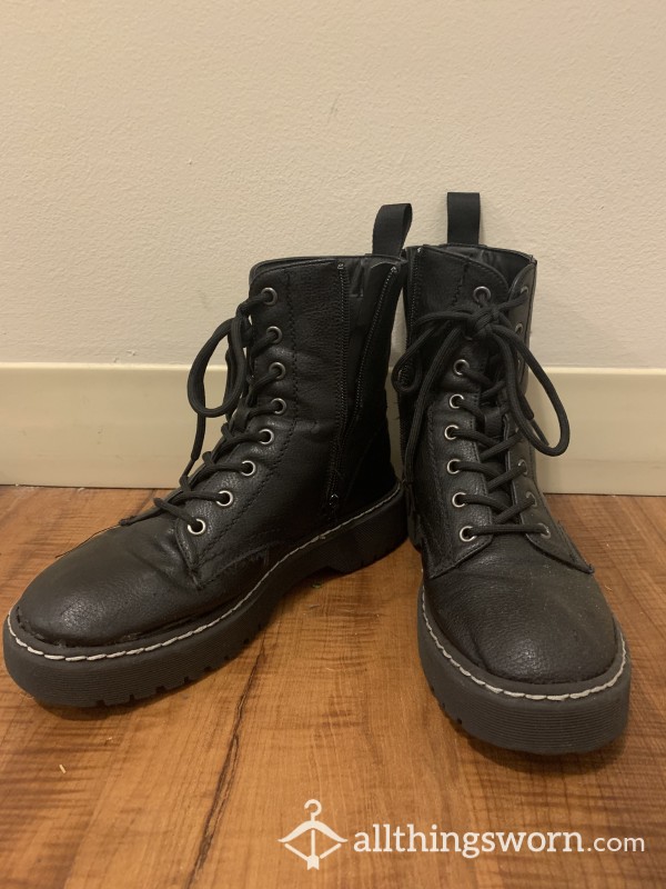 Worn EVERYDAY For Months Black Boots