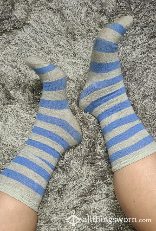 Worn Long Socks
