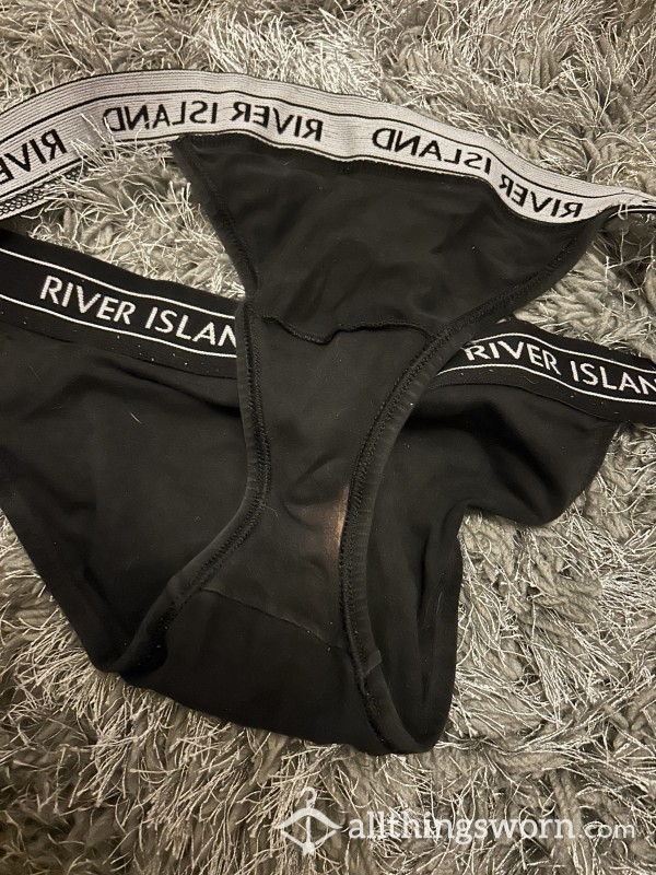 Worn Old And Stained River Island Panties