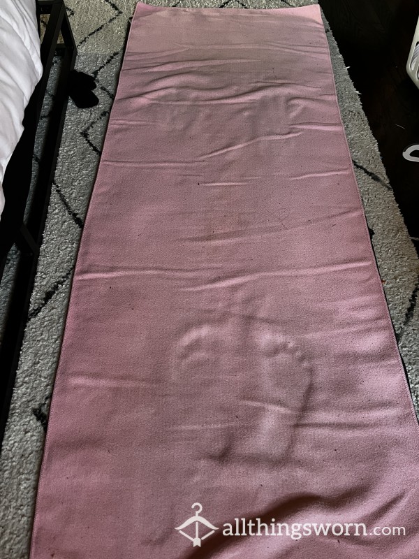 Worn Out Hot Yoga Towel