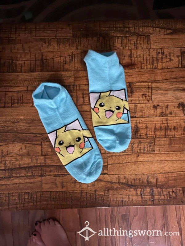 Worn Pikachu Socks 🧦
