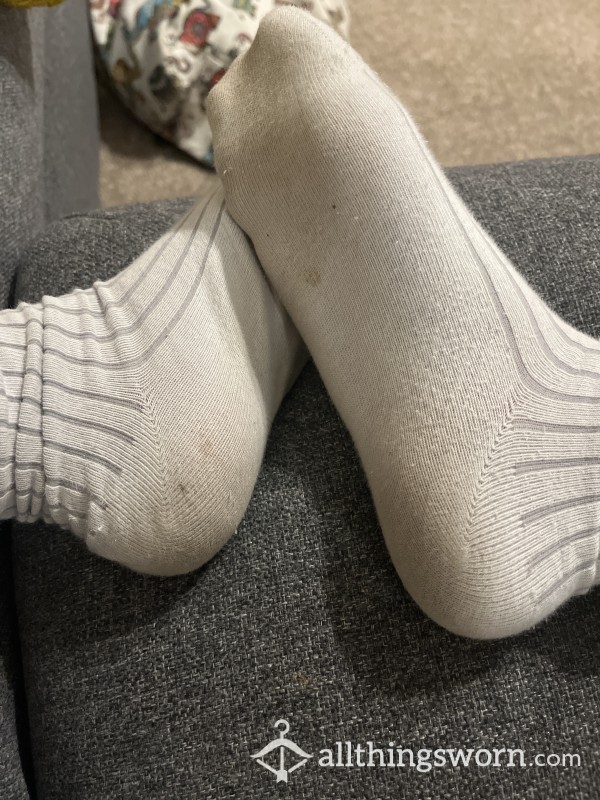 Worn Size 3 Socks