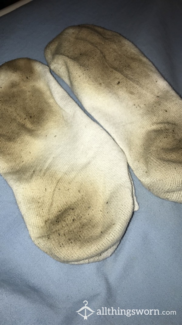 Worn Smelly Socks, Worn For 3, 11 Ho Shifts