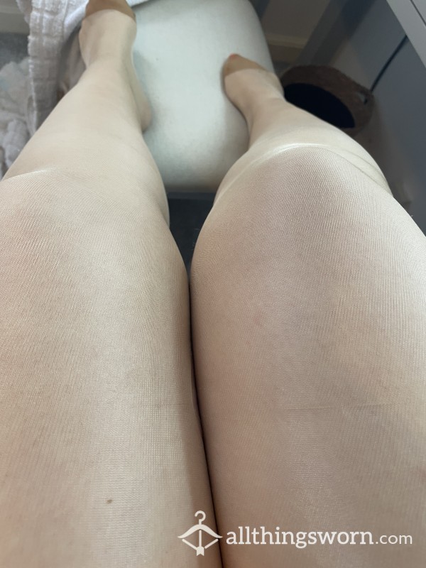 Worn Without Knickers - Laddered Tights