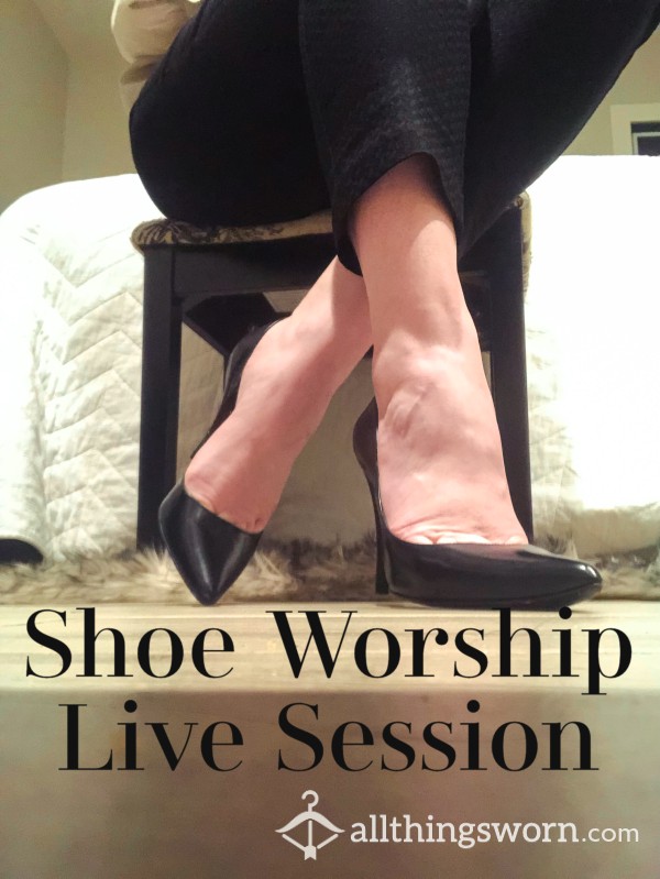 Worship My Shoes - Live Cam Session