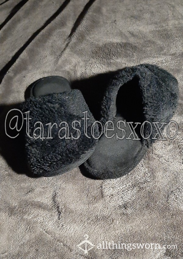 Year Old Stinky Memory Foam Slippers With Toe Imprints