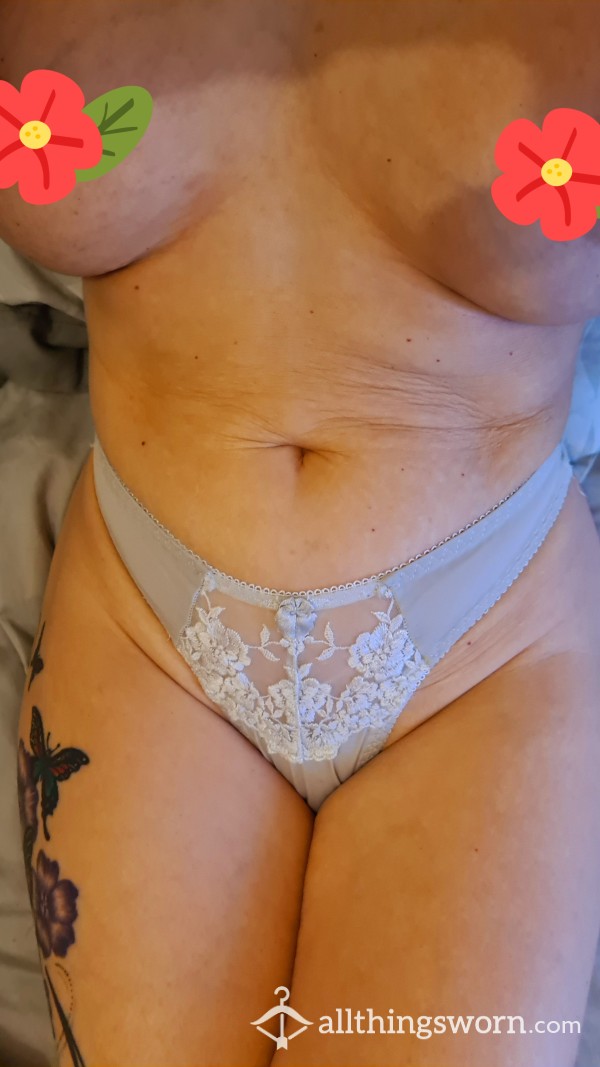 Years Old Lace Front Thong. Size Small. 1 Day Wear Included.  Add Ons Available 💋