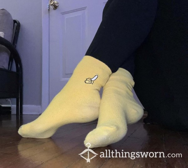 Yellow Ankle Socks