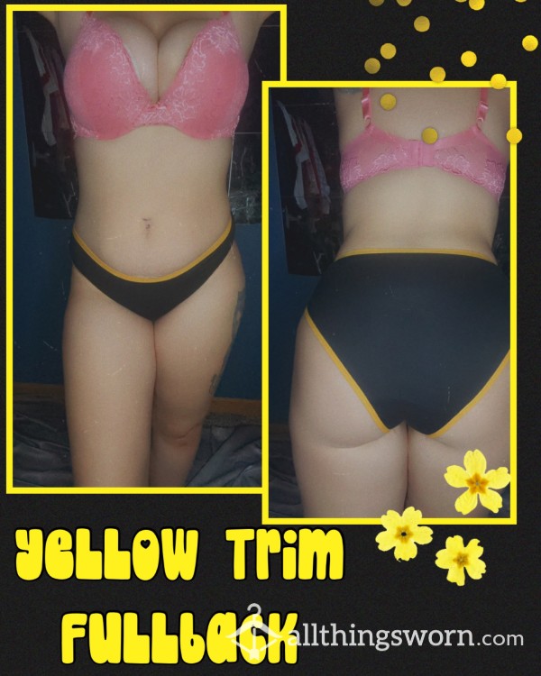 Yellow Trim, Black Fullback